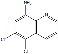 5,6-二氯喹啉-8-胺 结构式