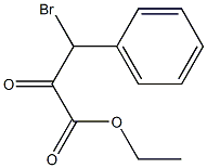 3-溴-2-氧代-3-苯基丙酸乙酯 结构式