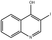 4-羟基-3-碘喹啉 结构式
