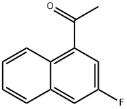 1-(3-Fluoro-1-naphthalenyl)-ethanone 结构式