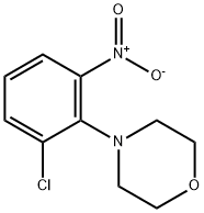 4-(2-氯-6-硝基苯基)吗啉 结构式