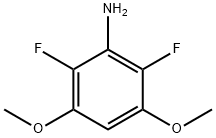 2,6-二氟-3,5-二甲氧基苯胺 结构式