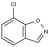 7-氯苯并[D]异恶唑 结构式