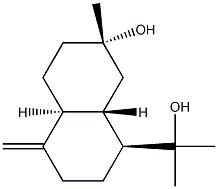 (1S,4AS,7S,8AS)-十氢-7-羟基-ALPHA,ALPHA,7-三甲基-4-亚甲基-1-萘甲醇 结构式