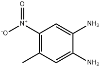 4-甲基-5-硝基苯-1,2-二胺 结构式