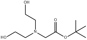 tert-butyl 2-(bis(2-hydroxyethyl)aMino)acetate 结构式