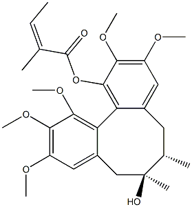 当归酰戈米辛H 结构式