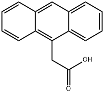 9-Anthraceneacetic Acid 结构式