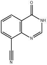 4-羟基喹唑啉-8-甲腈 结构式