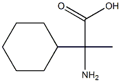 a-AMino-a-Methyl-cyclohexaneacetic acid 结构式