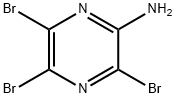 2-氨基-3,5,6-三溴吡嗪 结构式