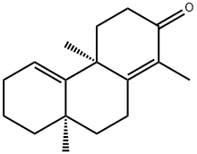 (4aS,8aR)-1,4a,8a-triMethyl-4,4a,6,7,8,8a,9,10-octahydrophenanthren-2(3H)-one 结构式