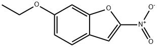 6-乙氧基-2-硝基苯并呋喃 结构式