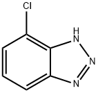 7-氯-1H-苯并[D][1,2,3]三唑 结构式