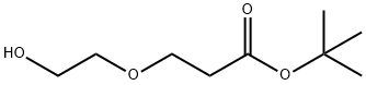 3-(2-羟基乙氧基)丙酸叔丁酯 结构式
