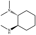反-N,N,N'-三甲基-1,2-环己二胺 结构式