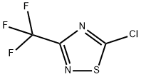 5-氯-3-三氟甲基-[1,2,4]噻二唑 结构式