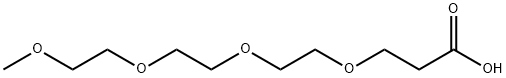 4,7,10,13-四氧杂十四烷酸 结构式
