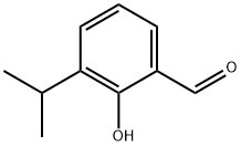 2-羟基-3-异丙基苯甲醛 结构式
