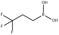3,3,3-三氟丙基-1-硼酸 结构式