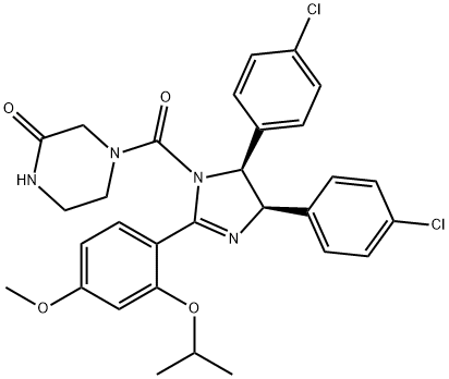 Nutlin-3b 结构式