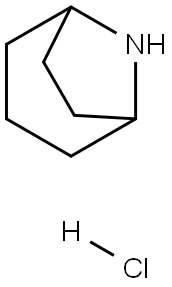 8-氮杂双环[3.2.1]辛烷盐酸盐 结构式