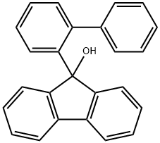 9-(2-联苯基)-9-芴醇 结构式