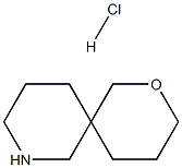 2-氧杂-8-氮杂螺[5.5]十一烷盐酸盐 结构式