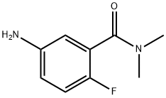 2-氟-N,N-二甲基苯甲酰胺 结构式