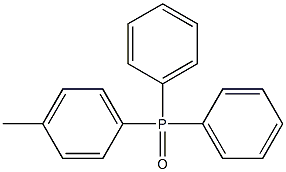 diphenyl(p-tolyl)phosphine oxide 结构式