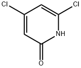 4,6-二氯-2-羟基吡啶 结构式