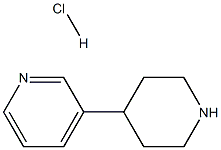3-(哌啶-4-基)吡啶盐酸盐 结构式