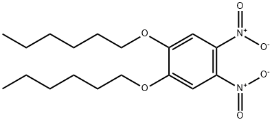 1,2-双(己氧基)-4,5-二硝基苯 结构式