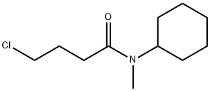 4-氯-N-环己基-N-甲基丁酰胺 结构式