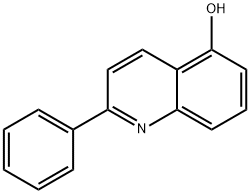 2-苯基喹啉-5-醇 结构式