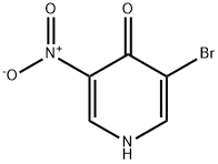 3-溴-5-硝基吡啶-4(1H)-酮 结构式
