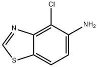 4-氯-5-苯并噻唑胺 结构式