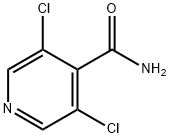 3,5-二氯异烟酰胺 结构式