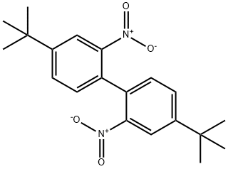 2,2-二硝基-4,4-二叔丁基联苯 结构式