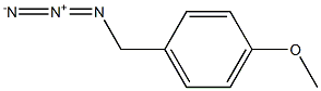 1-(叠氮甲基)-4-甲氧基苯 结构式