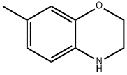 7-甲基-3,4-二氢-2H-1,4-苯并噁嗪 结构式