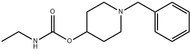 EthylcarbaMic Acid 1-(PhenylMethyl)-4-piperidinyl Ester 结构式