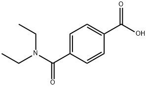 4-(DiethylcarbaMoyl)benzoic acid 结构式