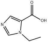 1-乙基-1H-咪唑-5-羧酸 结构式