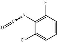 2-Chloro-6-fluorophenyl isocyanate 结构式