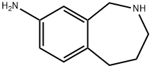 2,3,4,5-四氢-1H-苯并[C]氮杂卓-8-胺 结构式