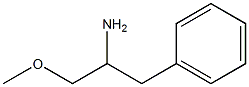 1-Methoxy-3-phenylpropan-2-aMine 结构式
