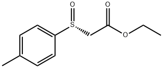 乙基 2-(P-苯甲基亚硫酰基<亚磺酰>)乙酸酯 结构式
