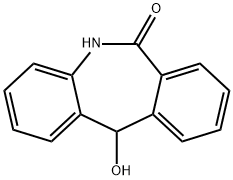 11-羟基-5,11-二氢-二苯并[B,E]氮杂卓-6-酮 结构式