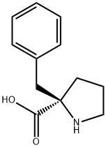 2-苄基-吡咯烷-2-甲酸 结构式